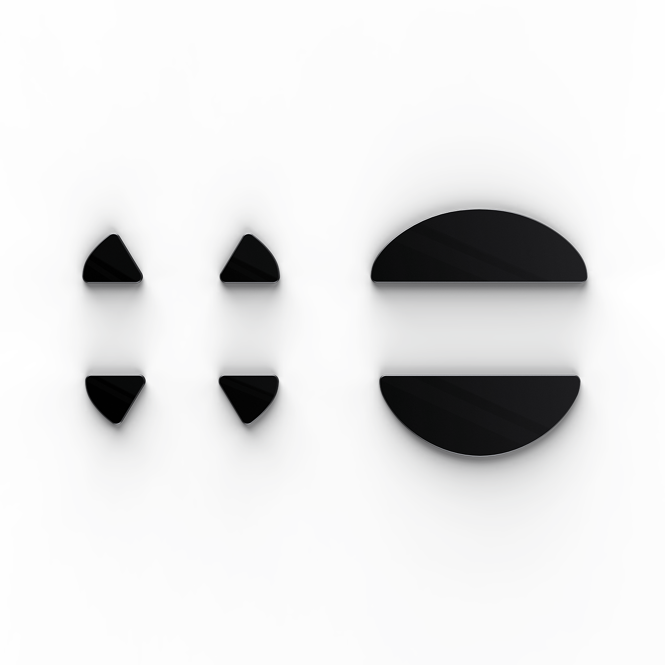 Glass Skates for Beast X - Black