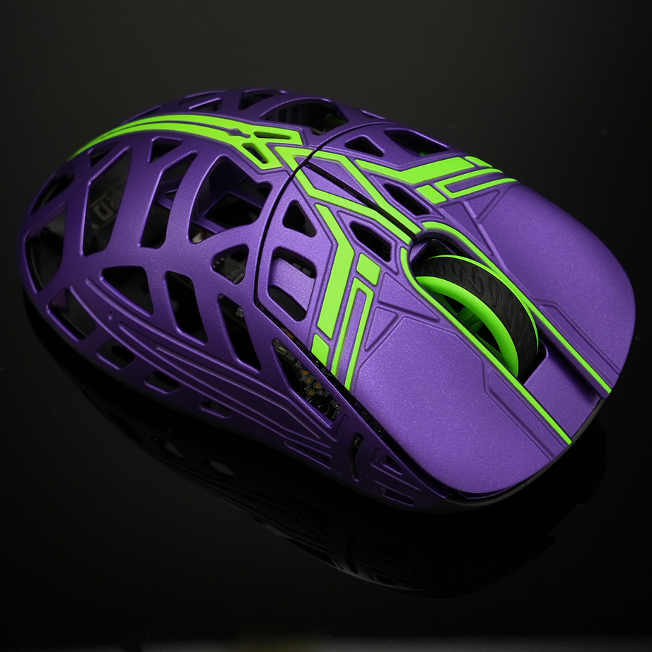 美品!!wlmouse sword x WLMouse Sword X 8K Wireless Gaming Mouse - Purple [Omron